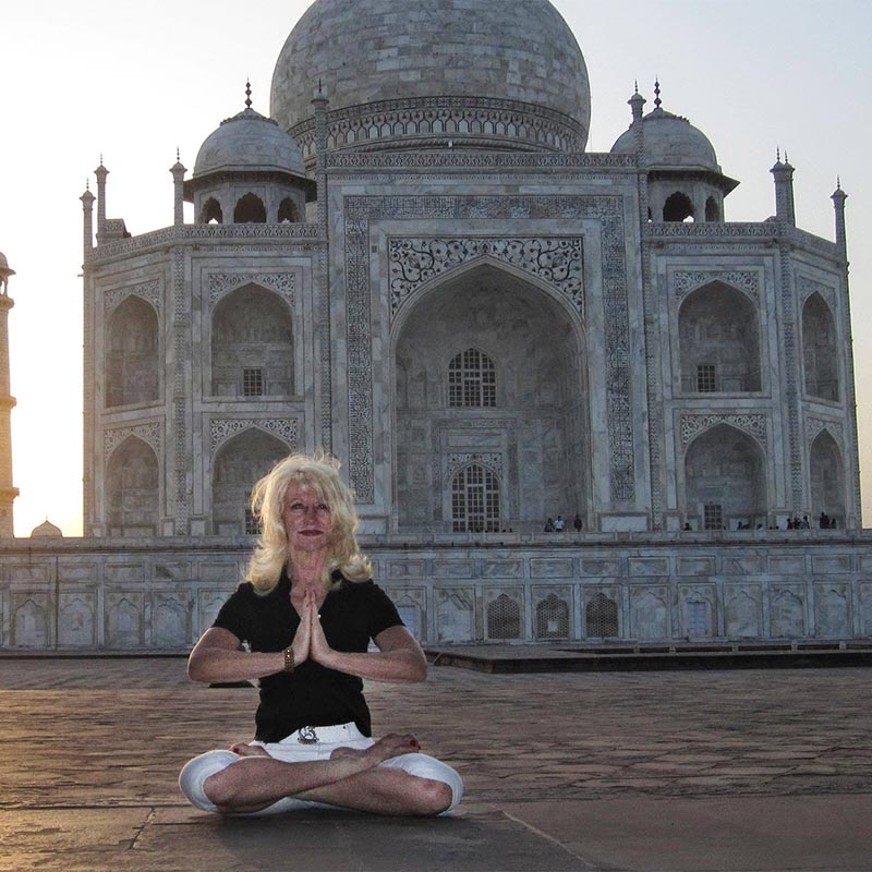 deb meditating