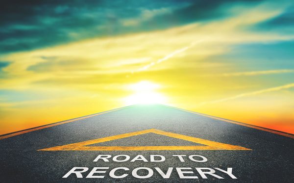 Road to Recovery Sunset on long straight away